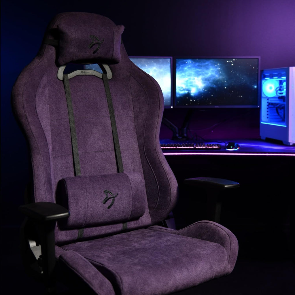 Torretta Gaming Chair Soft Fabric Purple