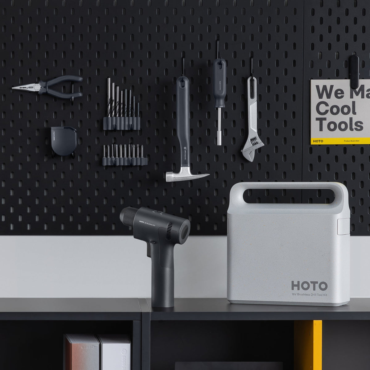 16V Brushless Drill Tool Kit