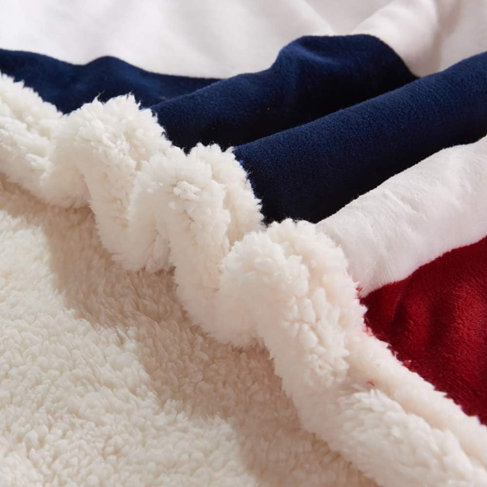 Super Soft Fleece Blanket British Flag Throw Blankets Teens Boys Adults Cuddling Blankets 51 X63