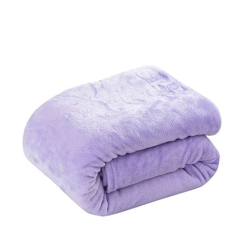 Super Soft Coral Fleece Flannel Blankets Leopard Zebra Stripe Printed Sofa Bed Bedspread Plaid Blankets