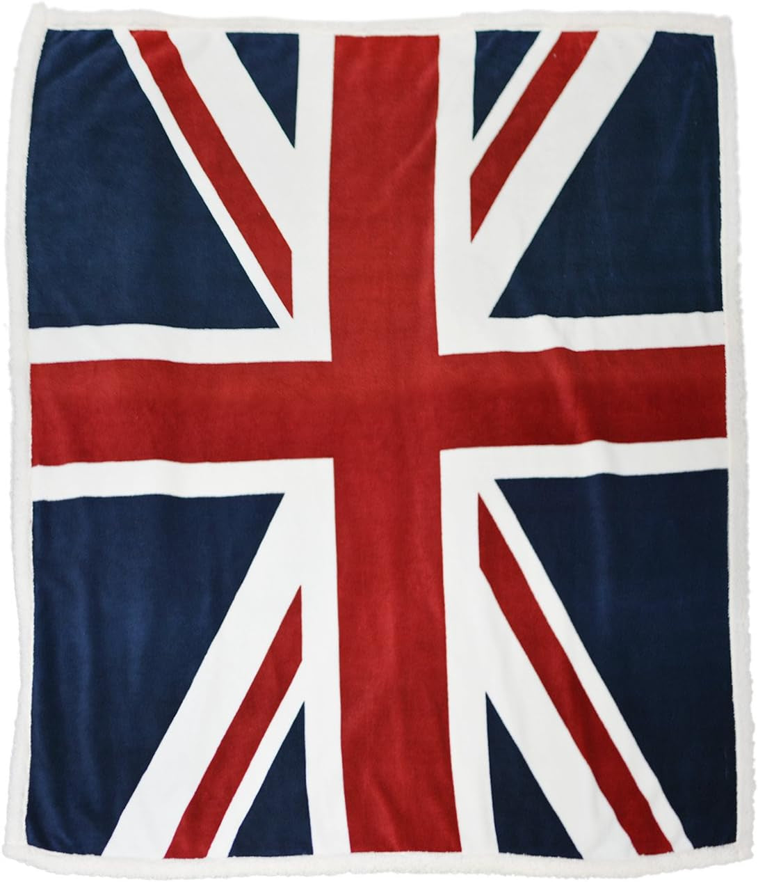 Super Soft Fleece Blanket British Flag Throw Blankets Teens Boys Adults Cuddling Blankets 51 X63