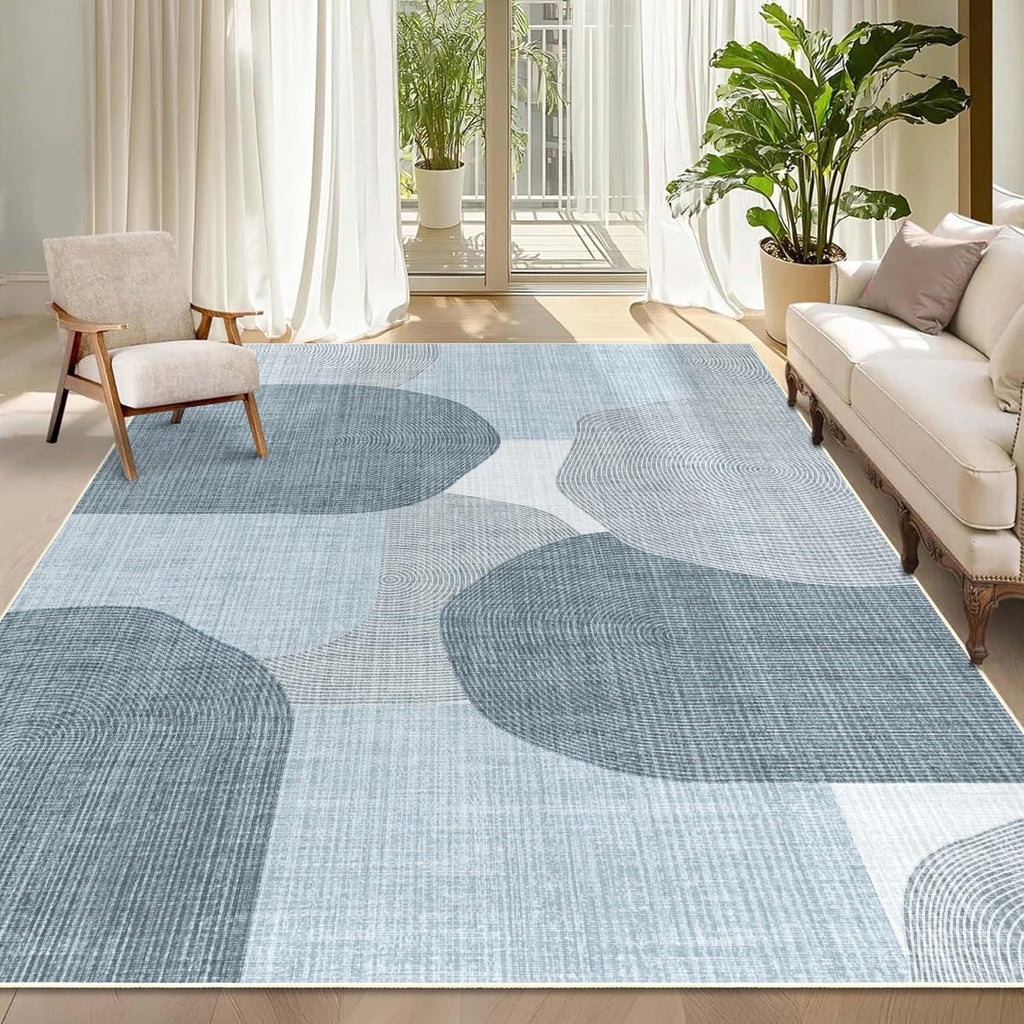 Large Modern Area Rugs 8X10 Washable Rug for Living Room Bedroom