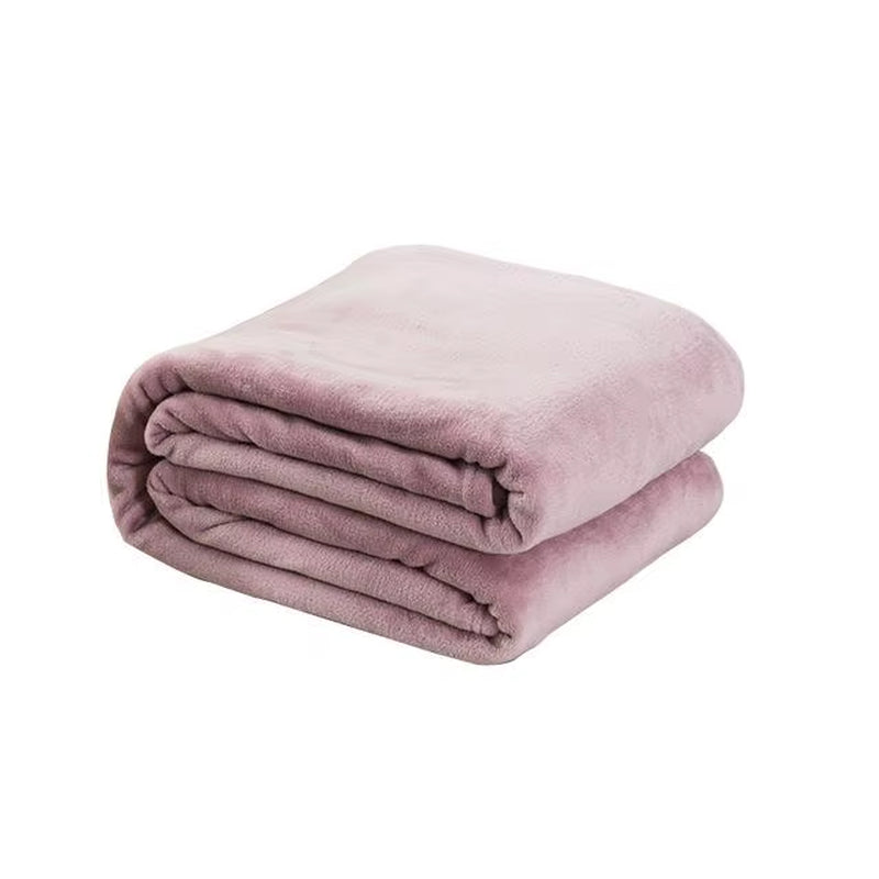 Super Soft Coral Fleece Flannel Blankets Leopard Zebra Stripe Printed Sofa Bed Bedspread Plaid Blankets