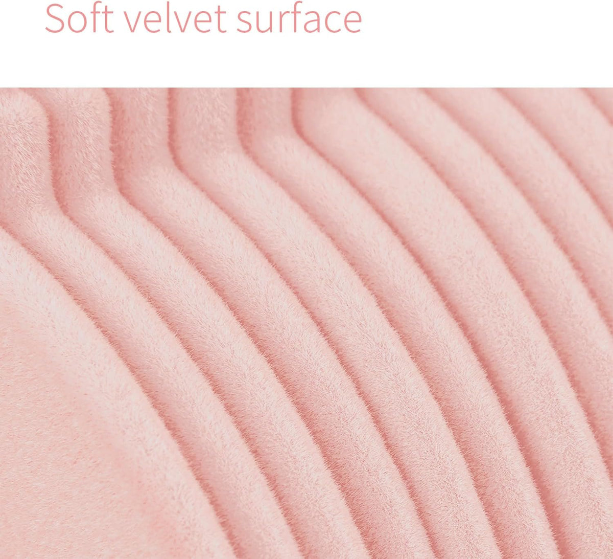 11" Baby Velvet Hangers Non-Slip Kids Hangers 15 Pack Light Pink