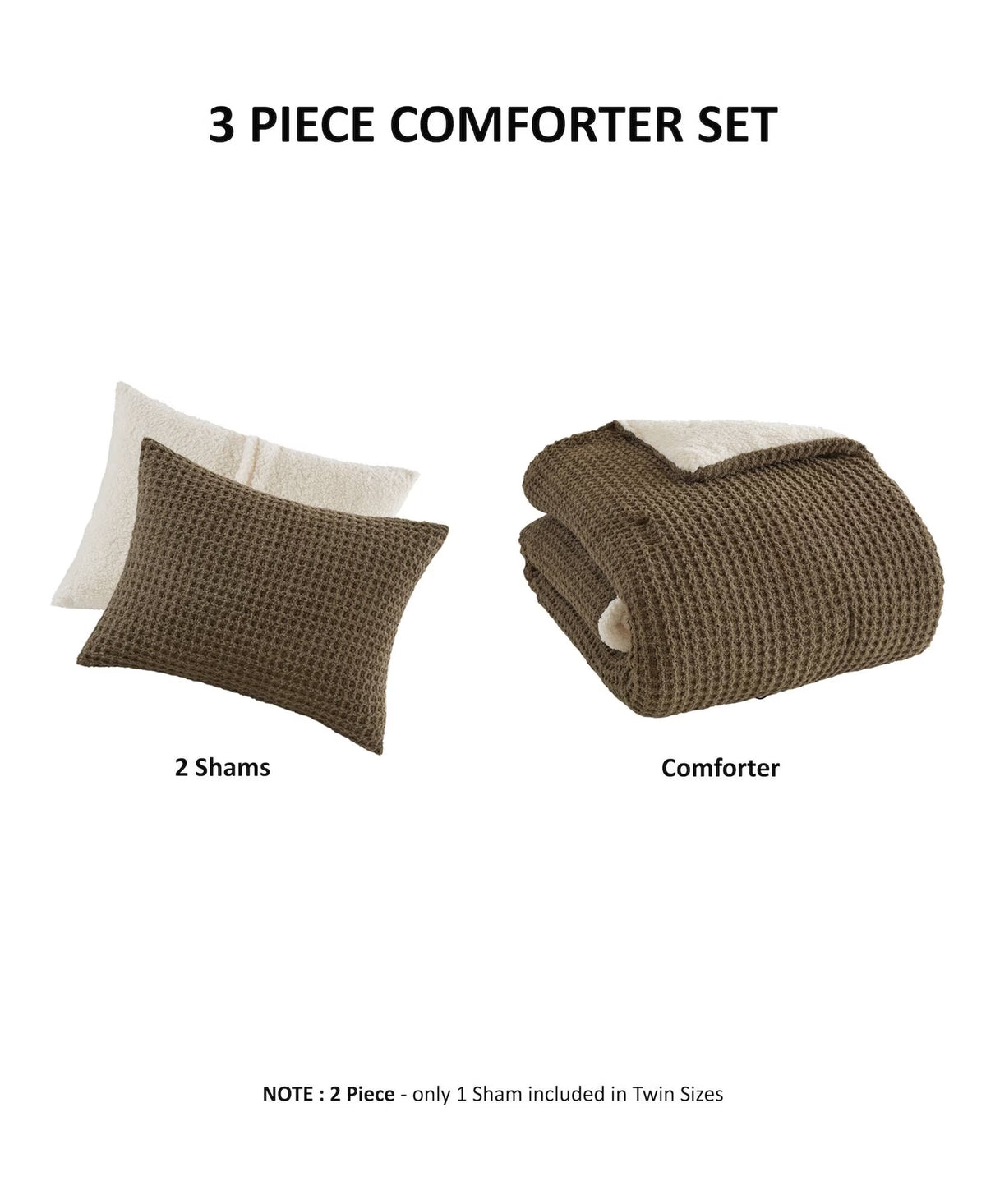Bedding Sets, Waffle Knit Chenille Comforter Set King, Bed Sets, Comforter Sets,