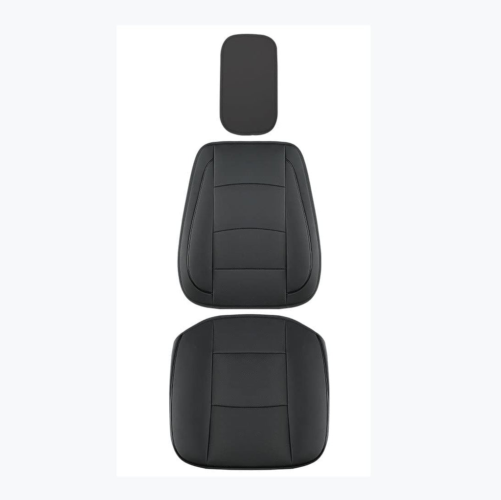 1 Pack Luxury Automotive Seat Cover Water Proof PU Leather Front Car Seat Cover Protectors Seat Cover Universal Fit 95% Vehicles