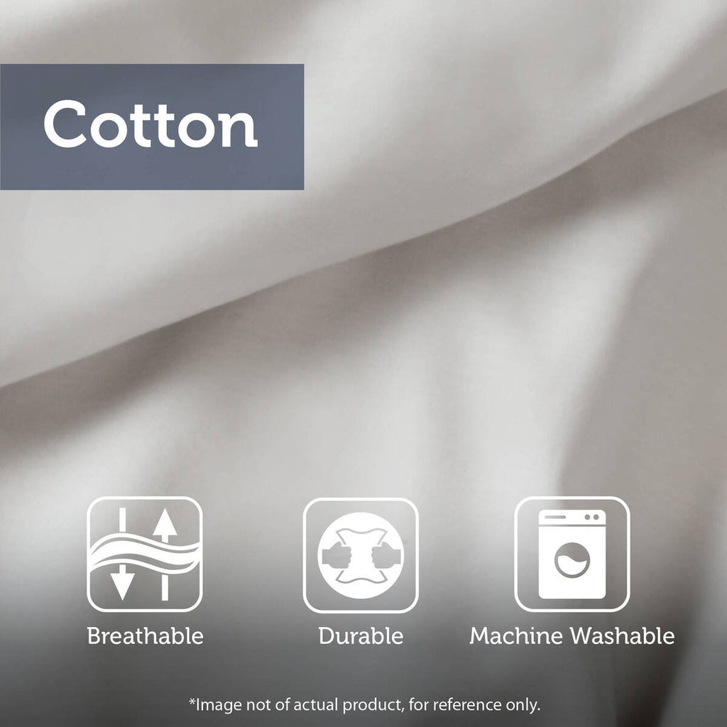 Bedding Sets 3 Piece Striped Cotton Comforter Set Taupe Full/Queen,Bed Sets