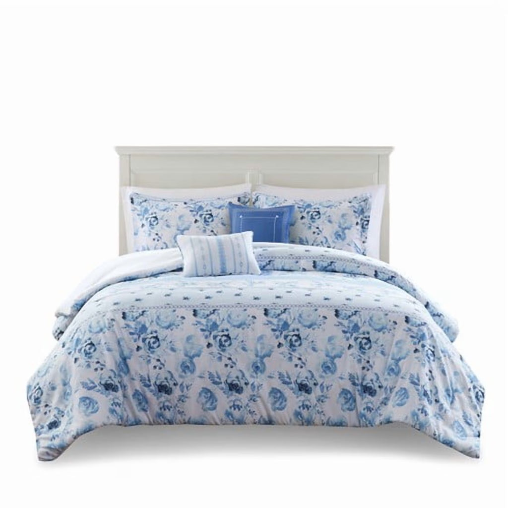 Bedding Sets, Twin/Twin XL Floral Striped Comforter Set, Bed Sets, Comforter Sets,