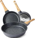 Frying Pans Nonstick, Induction Granite Skillet Pans