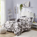 Bedding Sets, Full/Queen Floral Print Comforter Set, Bed Sets, Comforter Sets,