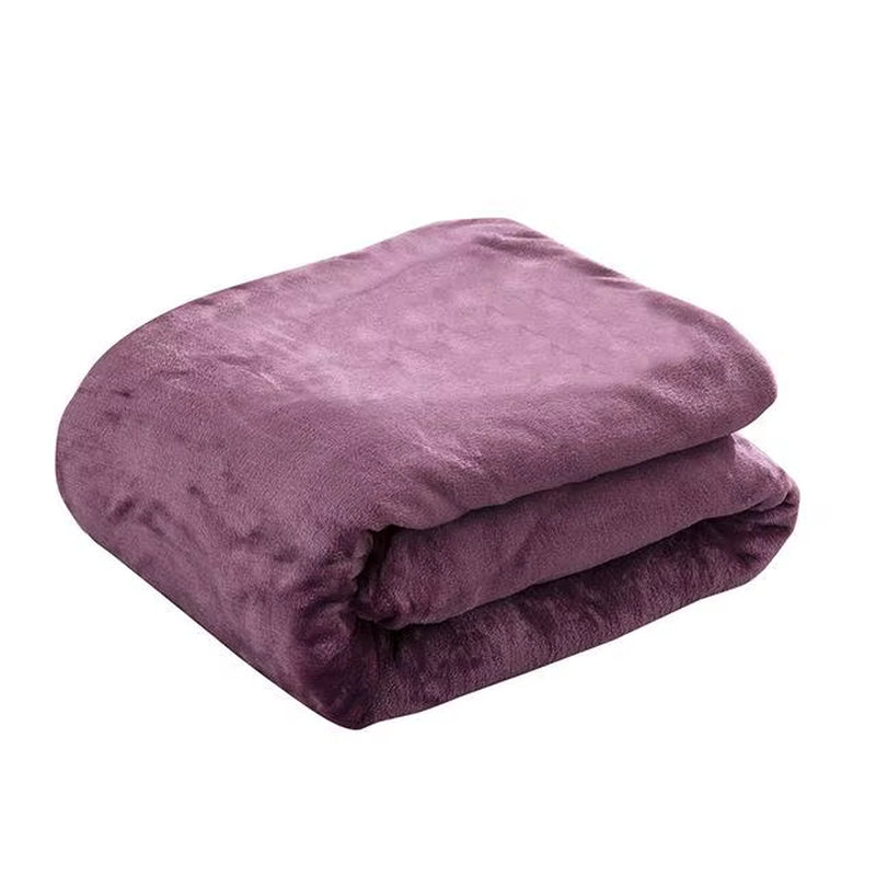 Super Soft Coral Fleece Flannel Blankets Leopard Zebra Stripe Printed Sofa Bed Bedspread Plaid Blankets
