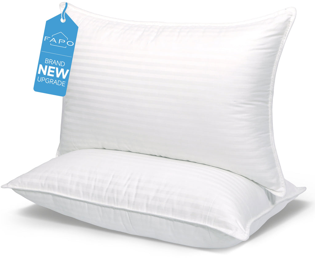 Bed Pillows for Sleeping King Size with Cotton Cooling Cover, Pillows for Bed, 2-Pack