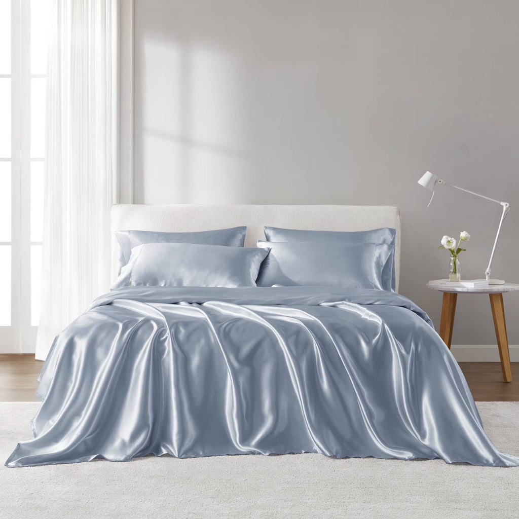 Bedding Sets, Satin Luxury Sheet Set Cal King, Bed Sets, Comforter Sets,