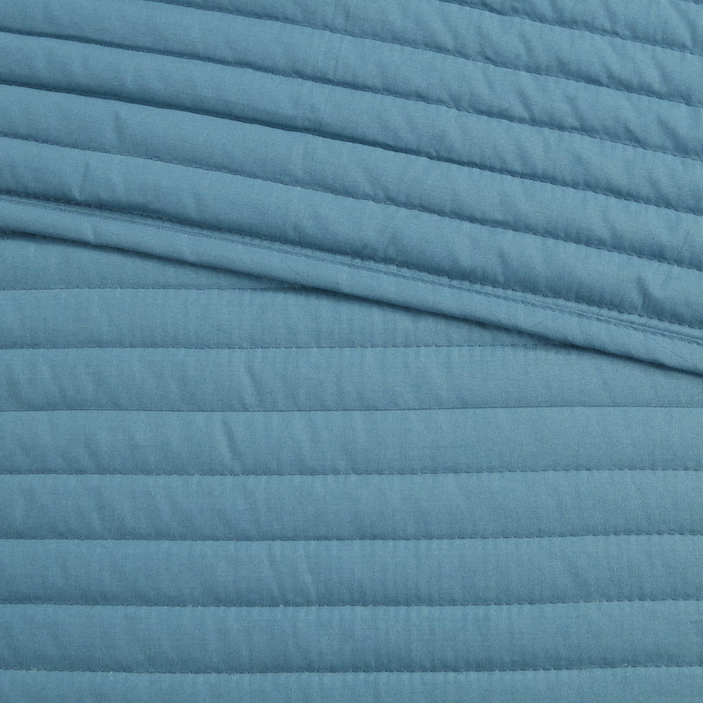 Bedding Sets 8 Piece Printed Seersucker Comforter and Quilt Set Collection Aqua Full/Queen,Bed Sets