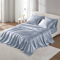 Bedding Sets, Satin Luxury Sheet Set Cal King, Bed Sets, Comforter Sets,